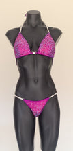 Load image into Gallery viewer, Fuschia bikini with full coverage crystals (includes deposit) - KoKo AustraliaFuschia bikini with full coverage crystals (includes deposit)KoKo Australia
