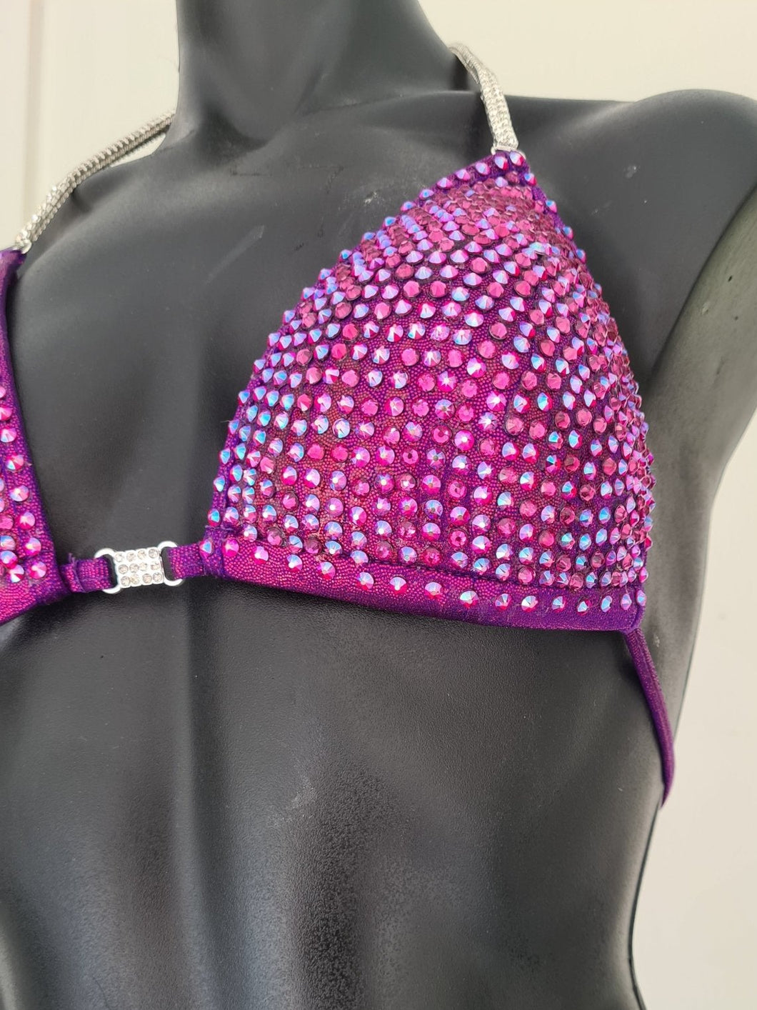 Fuschia bikini with full coverage crystals (includes deposit) - KoKo AustraliaFuschia bikini with full coverage crystals (includes deposit)KoKo Australia