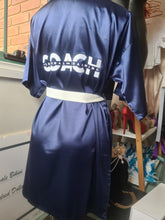 Load image into Gallery viewer, &quot;Coach&quot; Personal Training Blue Team Competition Robe - KoKo Australia&quot;Coach&quot; Personal Training Blue Team Competition RobeKoKo Australia
