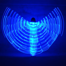 Load image into Gallery viewer, Multi-colour rainbow LED light up wings
