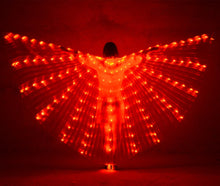 Load image into Gallery viewer, Multi-colour rainbow LED light up wings
